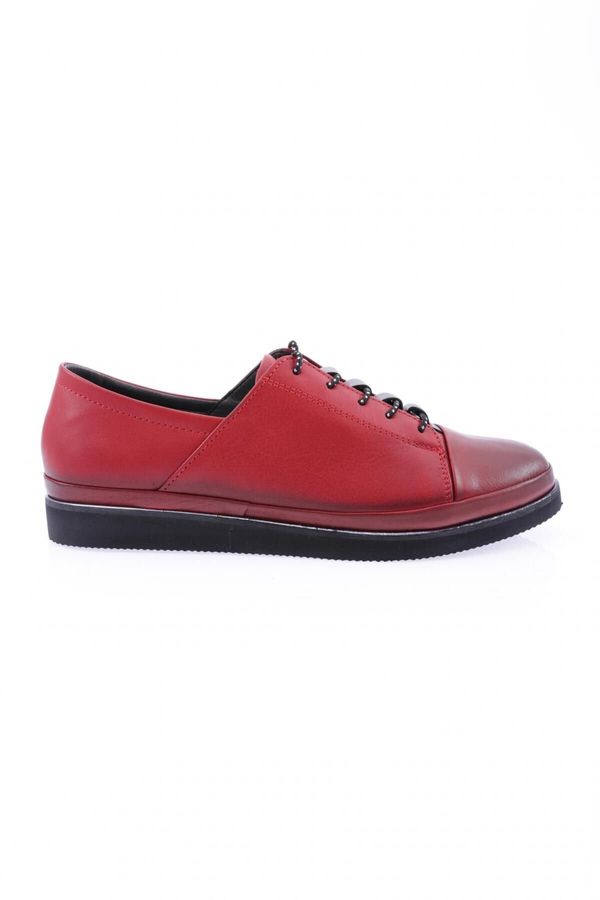 DGN DGN 196 Women's Thick Sole Lace-Up Comfort Shoes.