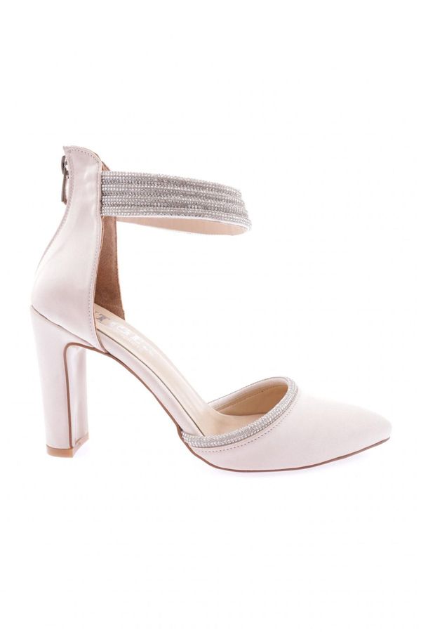 DGN DGN 315-23y Women's Heeled Shoes Beige Scuba