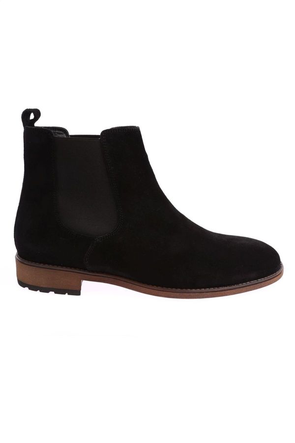 DGN DGN 5029 Men's Microlite Chelsea Boots with Fur Inside