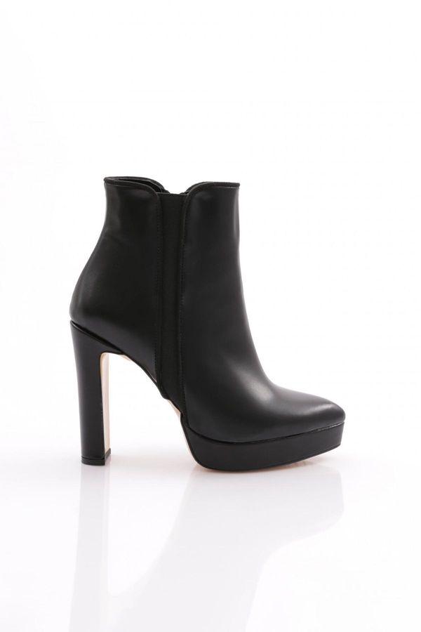 DGN DGN 623 Women's Heeled Boots Black