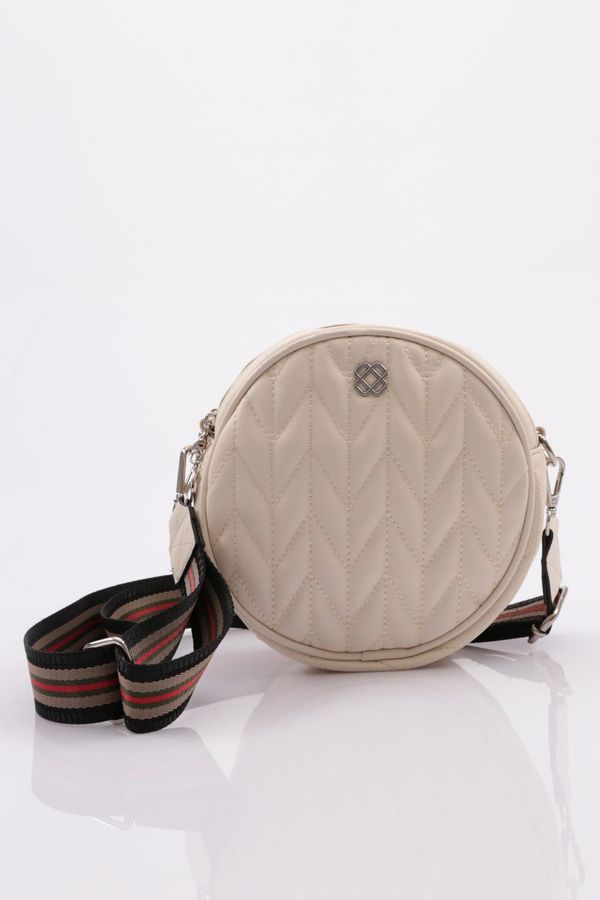 DGN DGN M44 Women's Round Quilted Crossbody Bag