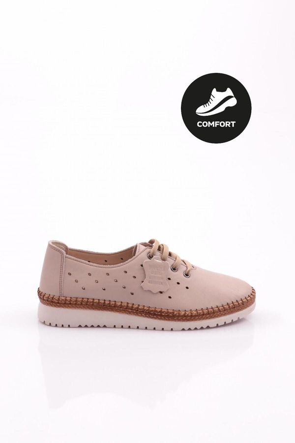 DGN DGN P57 Women's Lace-up Casual Shoes Genuine Leather