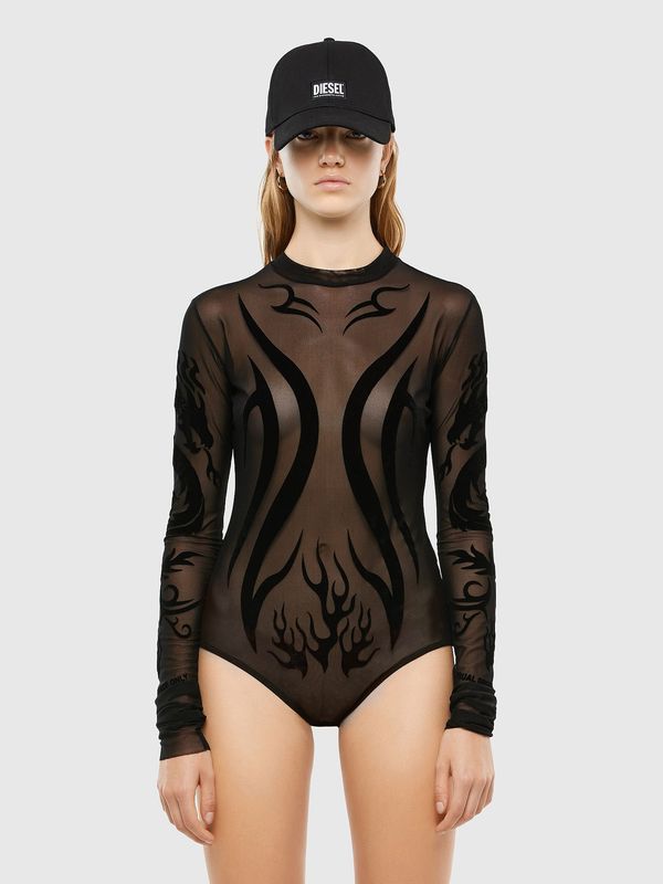 Diesel Diesel Bodysuit - TNOELAYV100 black with ornaments