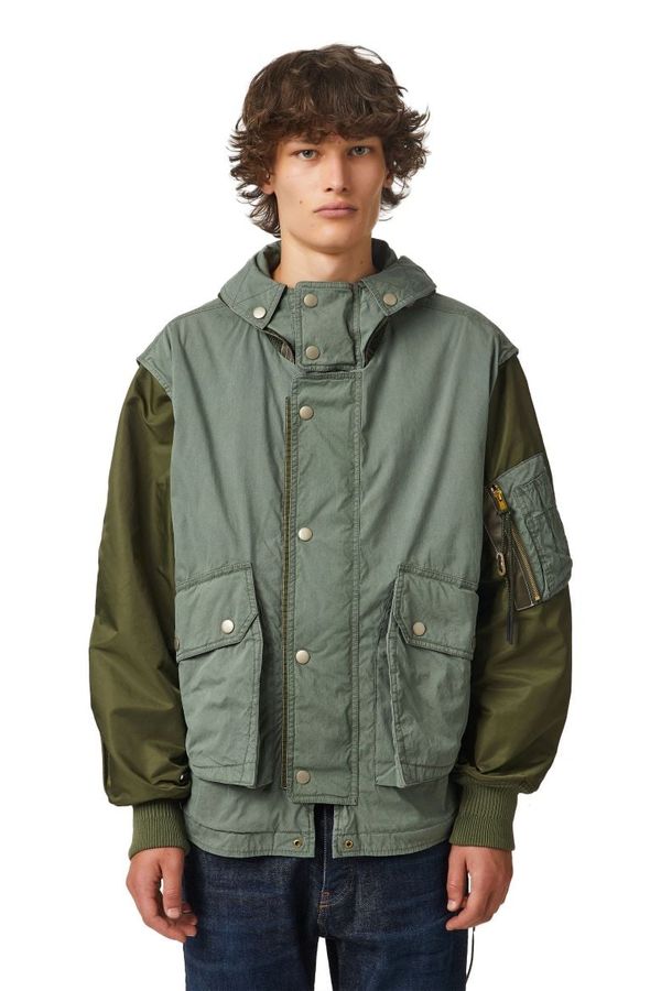 Diesel Diesel Jacket - W-DUFF JACKET green