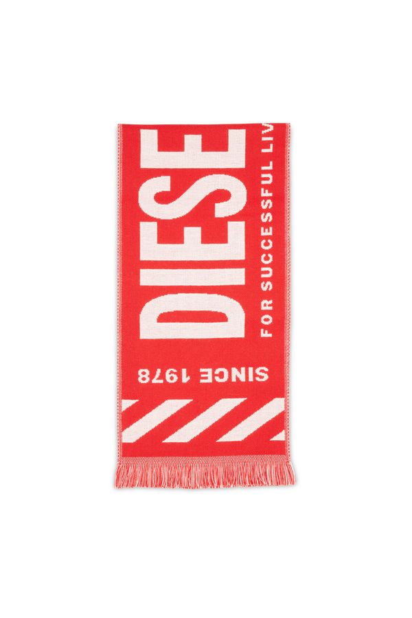 Diesel Diesel Scarf - S-BISC SCARF red