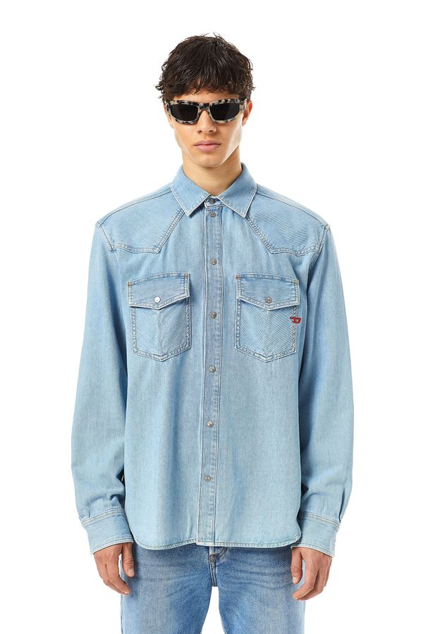 Diesel Diesel Shirt - D-OCEAN SHIRT blue