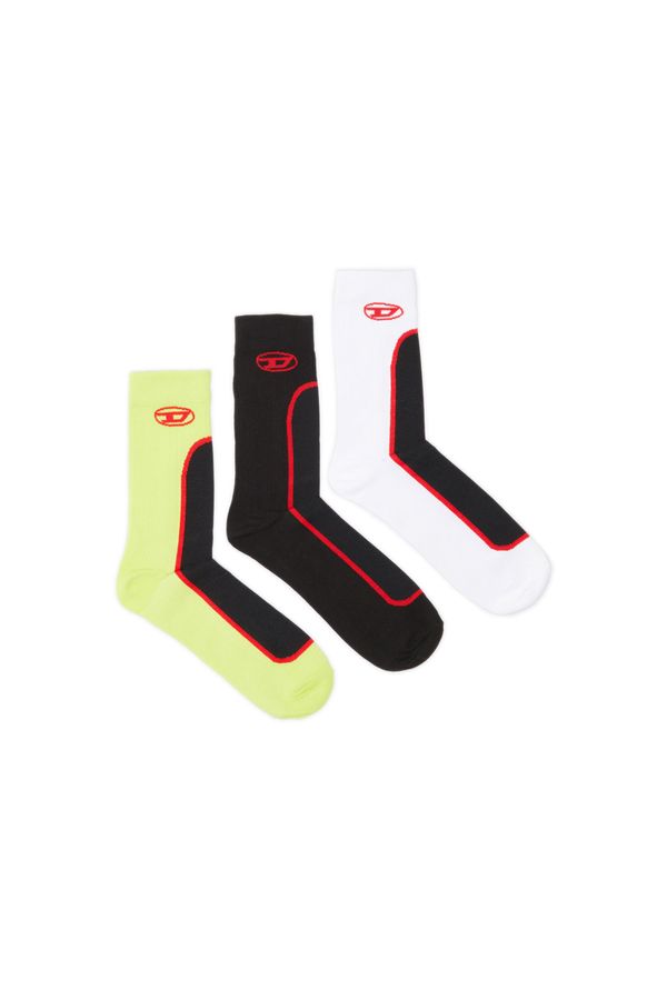 Diesel Diesel Socks - SKM-RAY-THREEPACK SOCKS multicolor