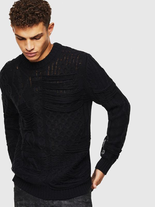 Diesel Diesel Sweater - KBRIGLY PULLOVER black