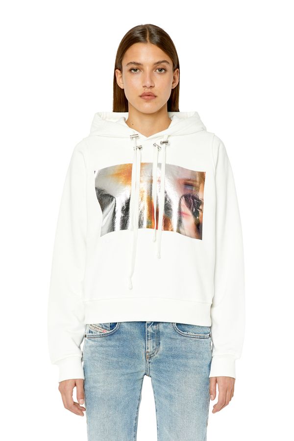 Diesel Diesel Sweatshirt - F-REGGY-DROOD SWEAT-SHIRT white