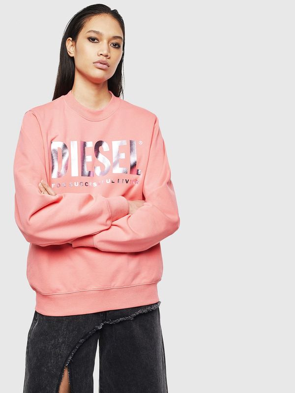 Diesel Diesel Sweatshirt - FANG SWEATSHIRT salmon