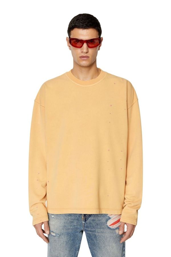 Diesel Diesel Sweatshirt - S-ALMON-E1 SWEAT-SHIRT orange