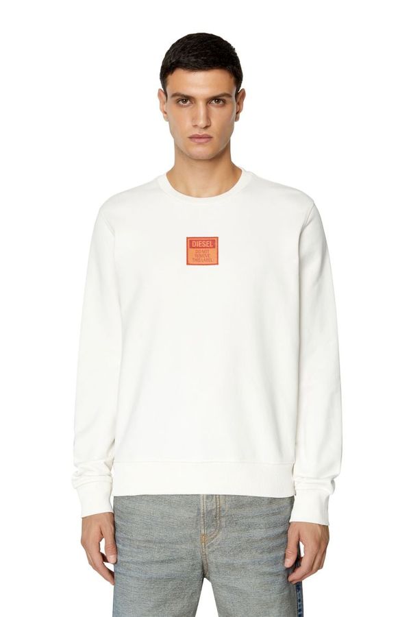 Diesel Diesel Sweatshirt - S-GINN-E2 SWEAT-SHIRT white