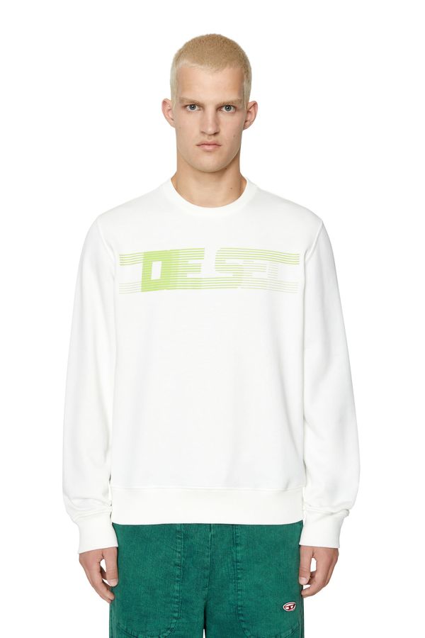 Diesel Diesel Sweatshirt - S-GINN-E3 SWEAT-SHIRT white