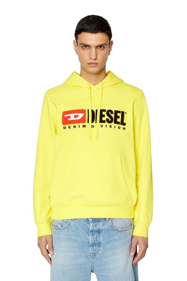 Diesel Diesel Sweatshirt - S-GINN-HOOD-DIV SWEAT-SHIRT yellow