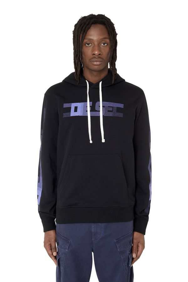 Diesel Diesel Sweatshirt - S-GINN-HOOD-E3 SWEAT-SHIRT black