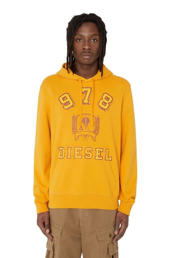 Diesel Diesel Sweatshirt - S-GINN-HOOD-E5 SWEAT-SHIRT orange