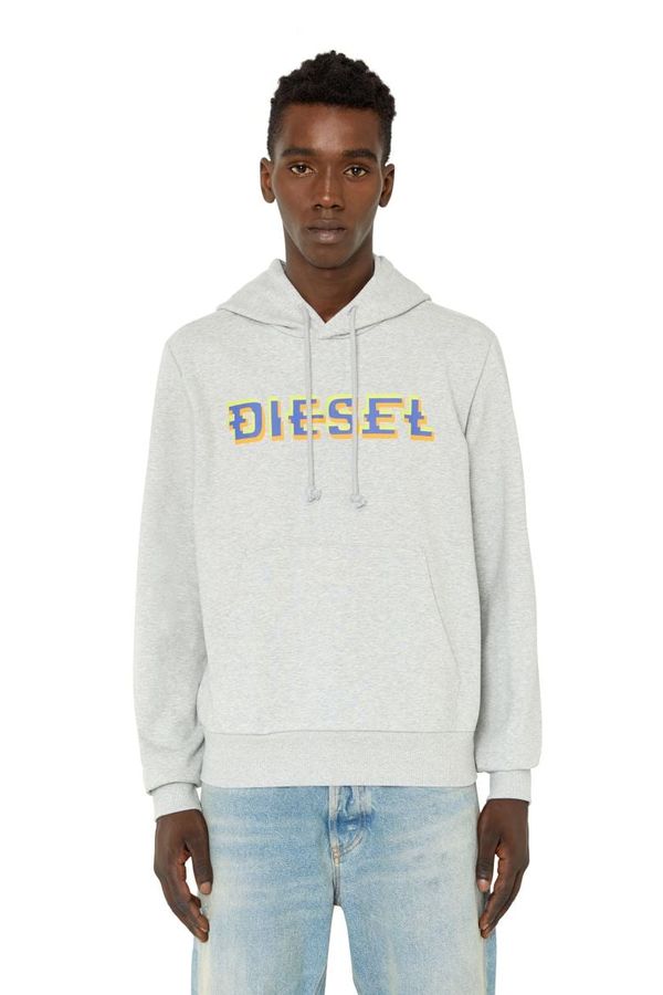 Diesel Diesel Sweatshirt - S-GINN-HOOD-K27 SWEAT-SHIRT grey