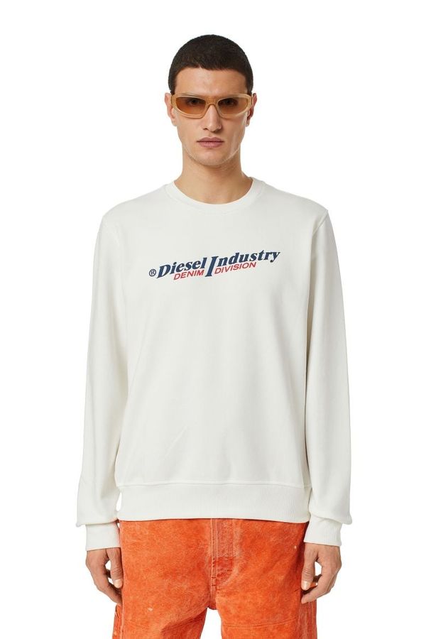 Diesel Diesel Sweatshirt - S-GINN-IND SWEAT-SHIRT white