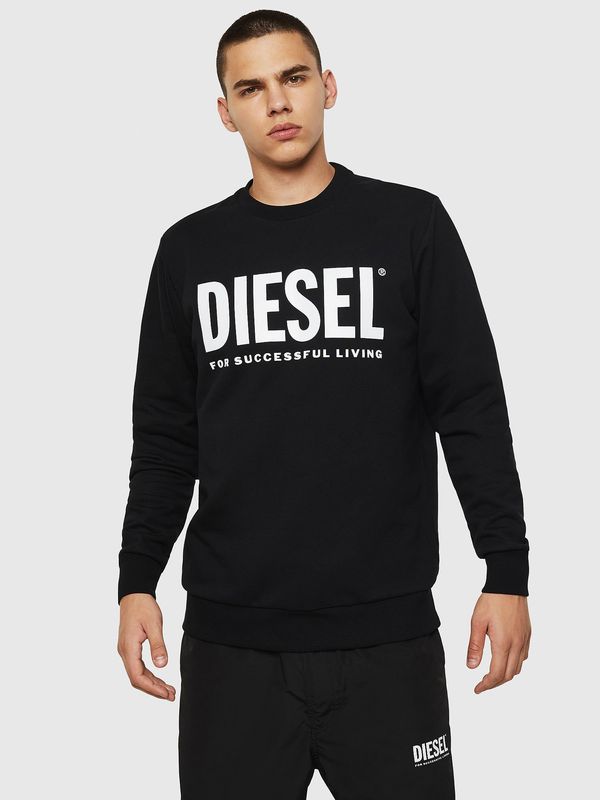 Diesel Diesel Sweatshirt - SGIRDIVISIONLOGO SWEATSHIRT black