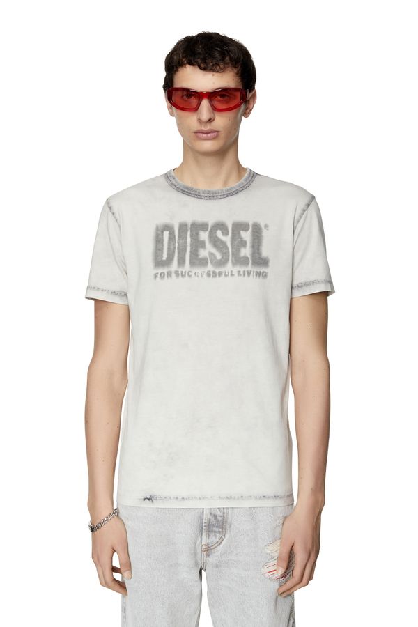 Diesel Diesel T-shirt - T-DIEGOR-E6 T-SHIRT grey