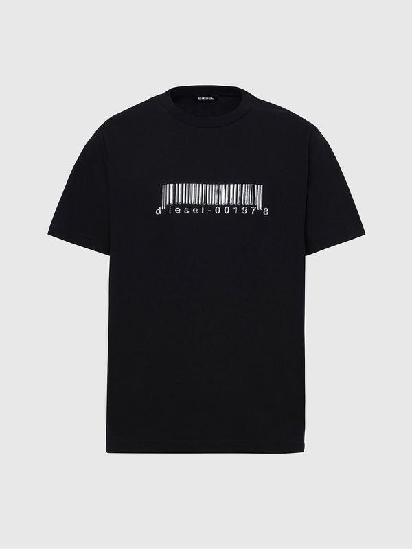 Diesel Diesel T-shirt - T-JUSTSLITSX85 T-shirt black