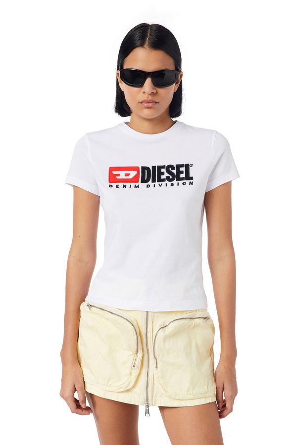 Diesel Diesel T-shirt - T-SLI-DIV T-SHIRT white