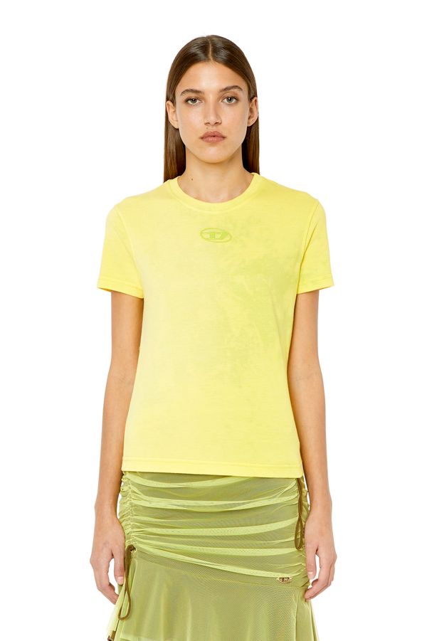 Diesel Diesel T-shirt - T-SLI-G3 T-SHIRT yellow