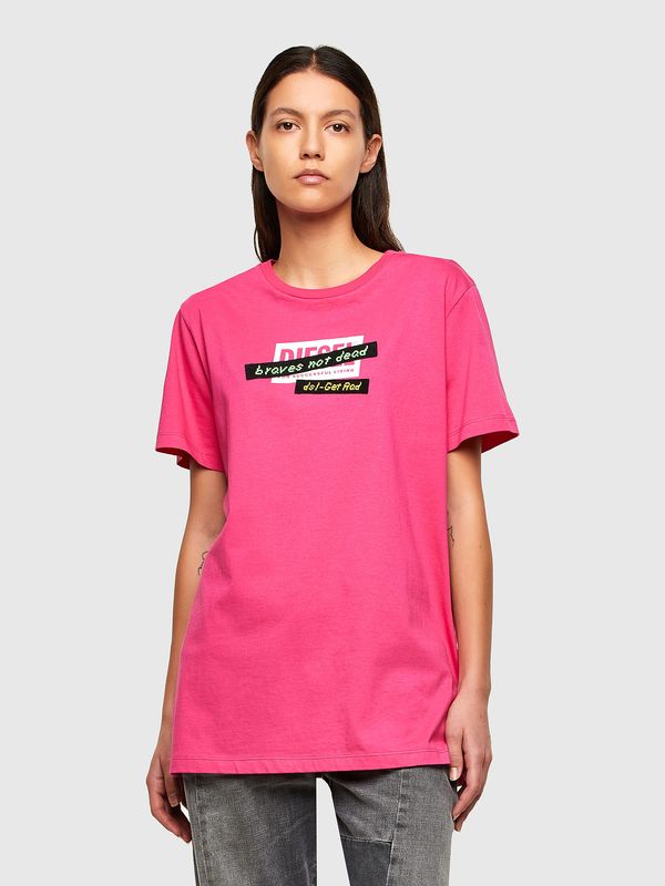 Diesel Diesel T-shirt - TDARIAR2 TSHIRT pink