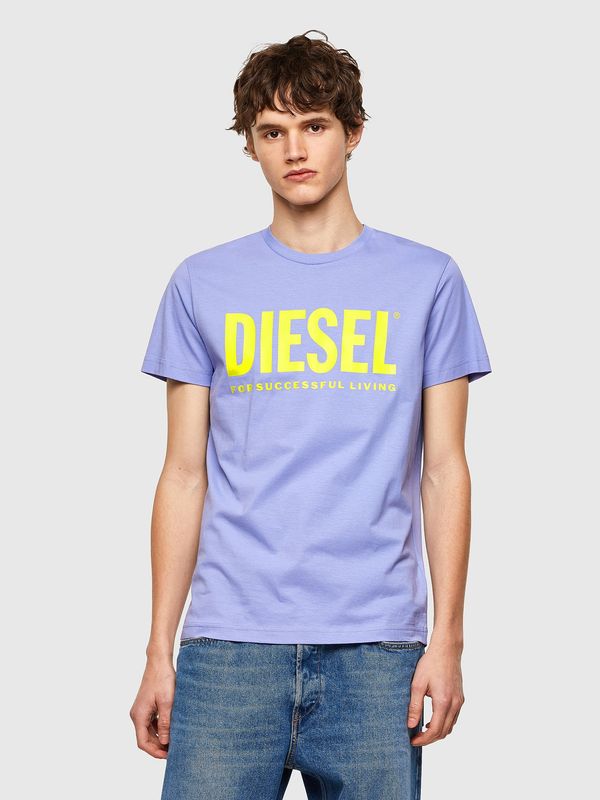 Diesel Diesel T-shirt - TDIEGOLOGO TSHIRT purple