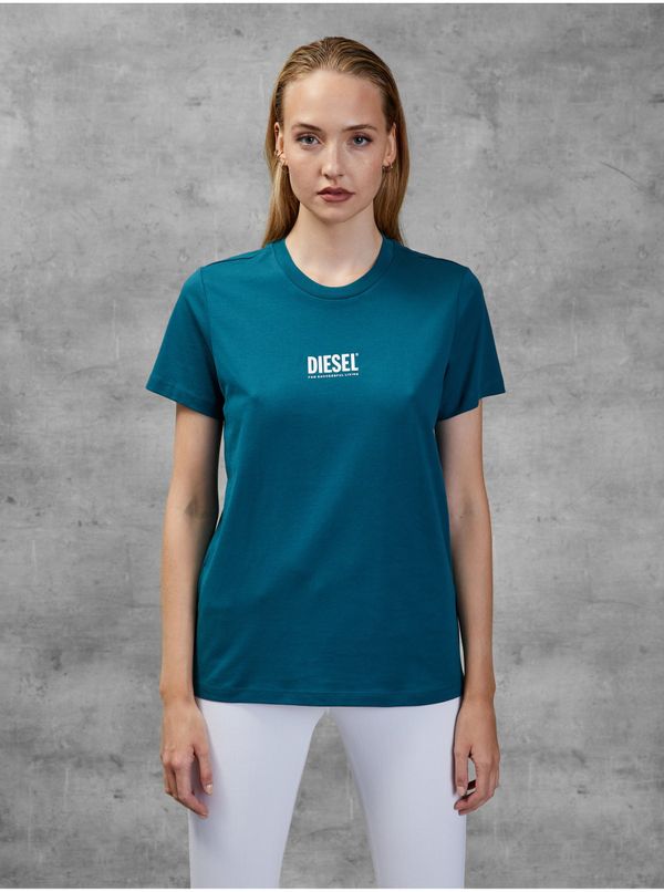 Diesel Diesel T-shirt - TSILYECOSMALLOGO TSHIRT green