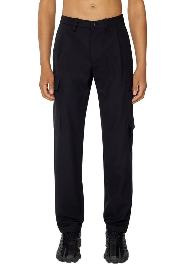 Diesel Diesel Trousers - P-RHEE-NW TROUSERS black