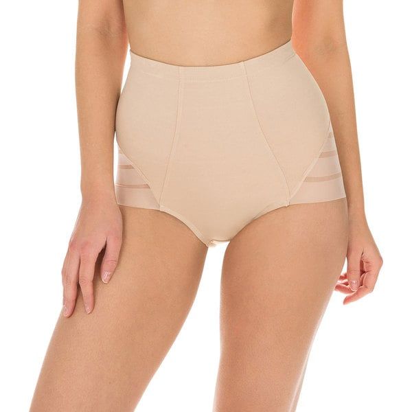 DIM DIM DIAMS CONTROL HIGH WAIST MIDI - Women's forming high-waisted panties - body