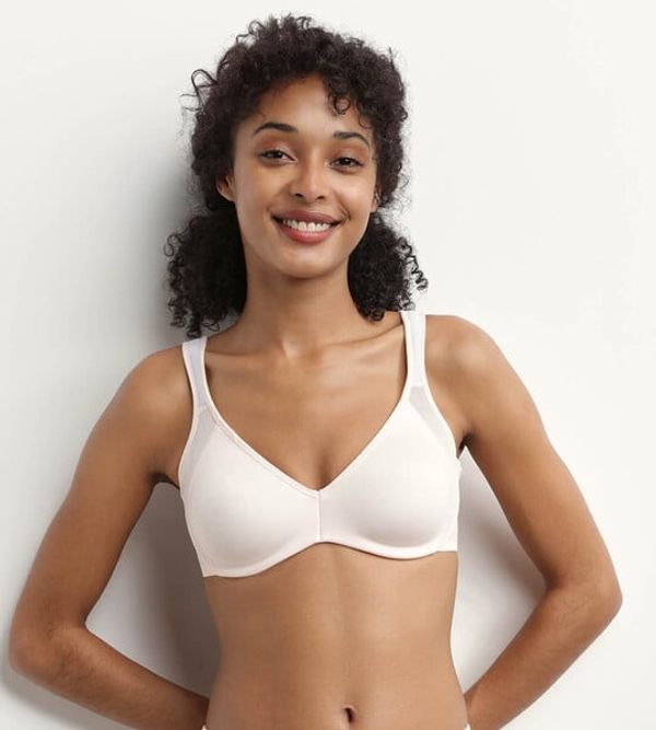 DIM DIM GENEROUS MINIMIZER BRA - Women's shrinking bra with bones - light pink