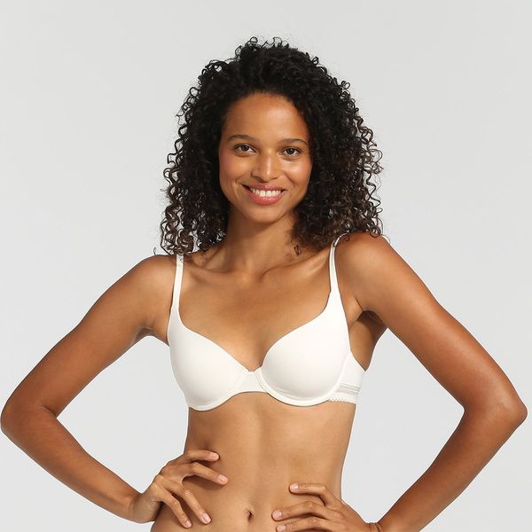 DIM DIM INVISIFREE PADDED BRA - Women's smooth padded bra - cream