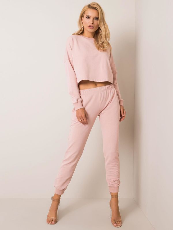 Fashionhunters Dirty pink set Monica RUE PARIS