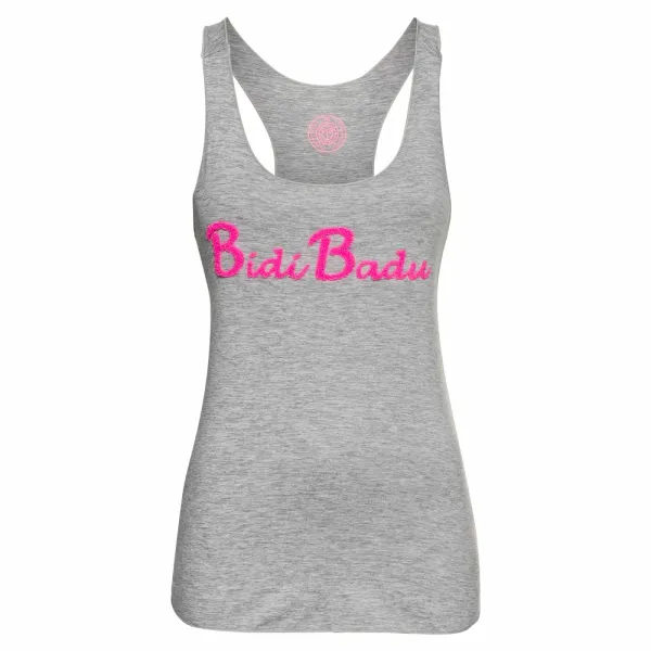 BIDI BADU Dívčí tílko BIDI BADU  Ebony Lifestyle Tank Grey 152 cm