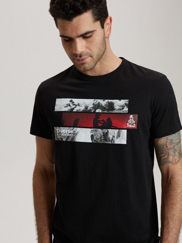 Diverse Diverse Men's printed T-shirt DKR S 0223