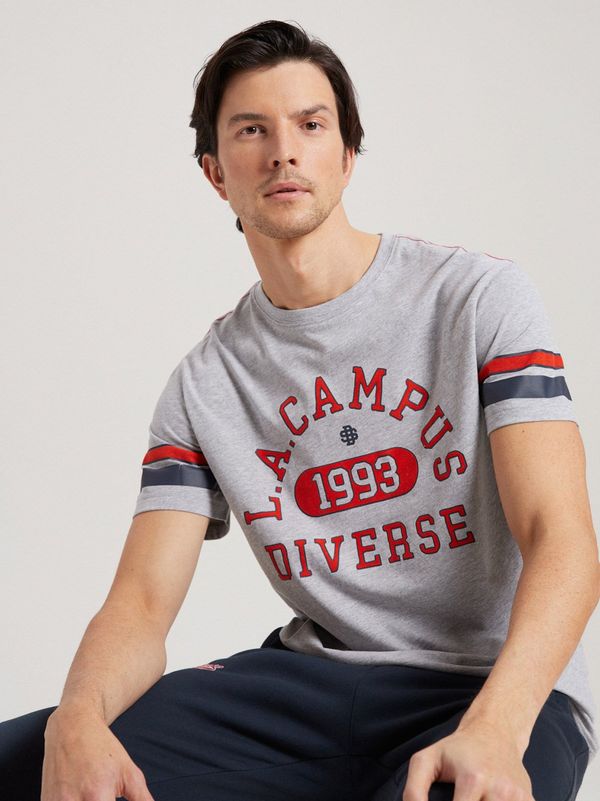 Diverse Diverse Men's printed T-shirt LA CAMPUS 01