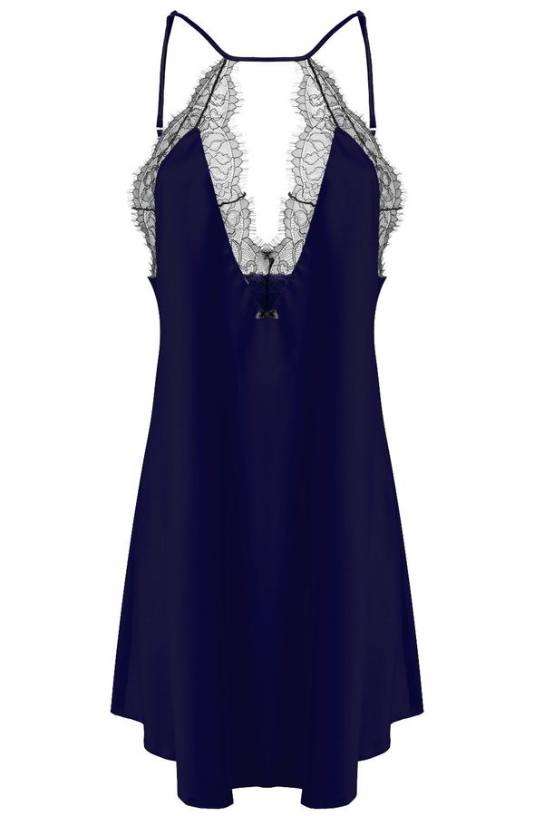 DKaren DKaren Woman's Slip Tifany Navy Blue