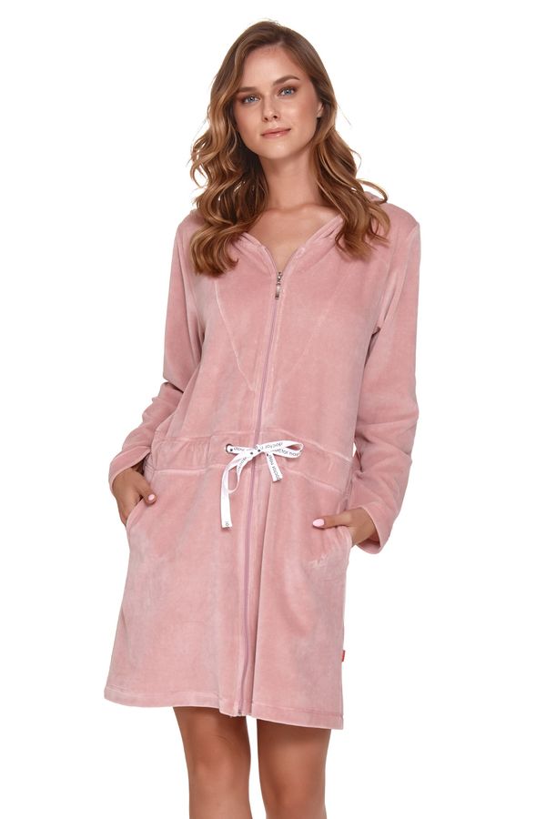 Doctor Nap Doctor Nap Woman's Bathrobe SWO.1008 Papaya