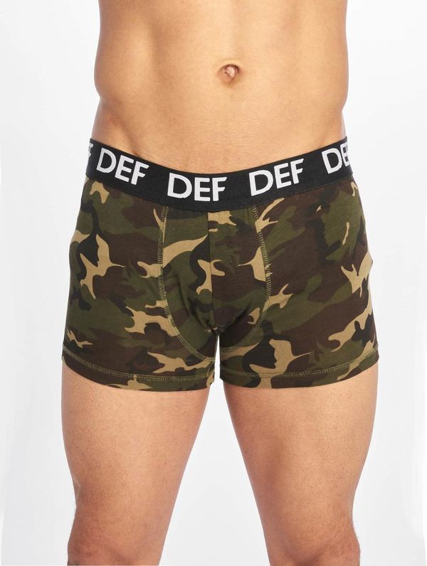 DEF Dong Boxershorts in green camouflage