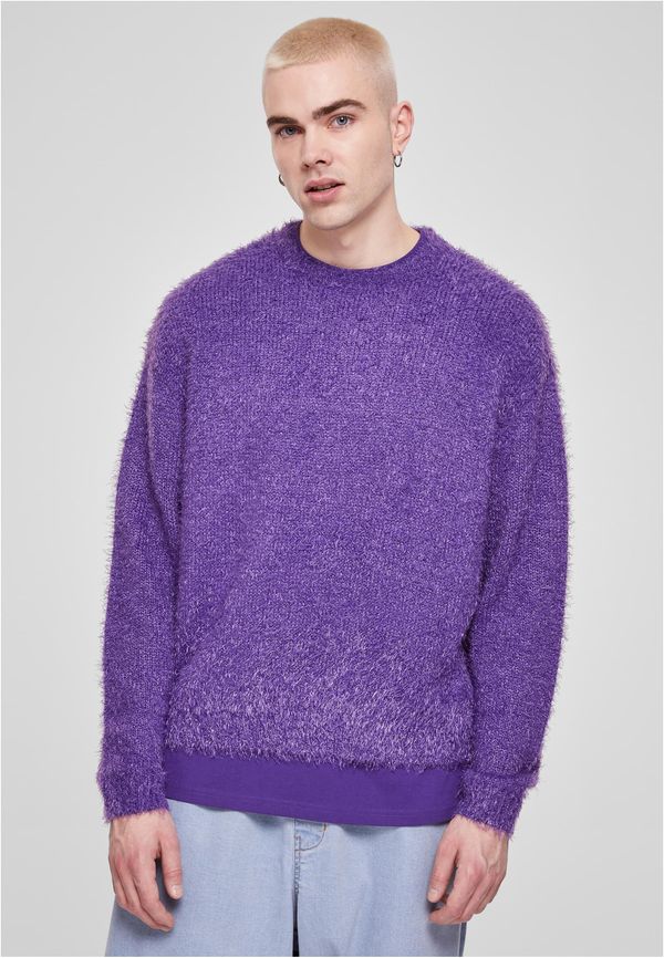 Urban Classics Down sweater in purple