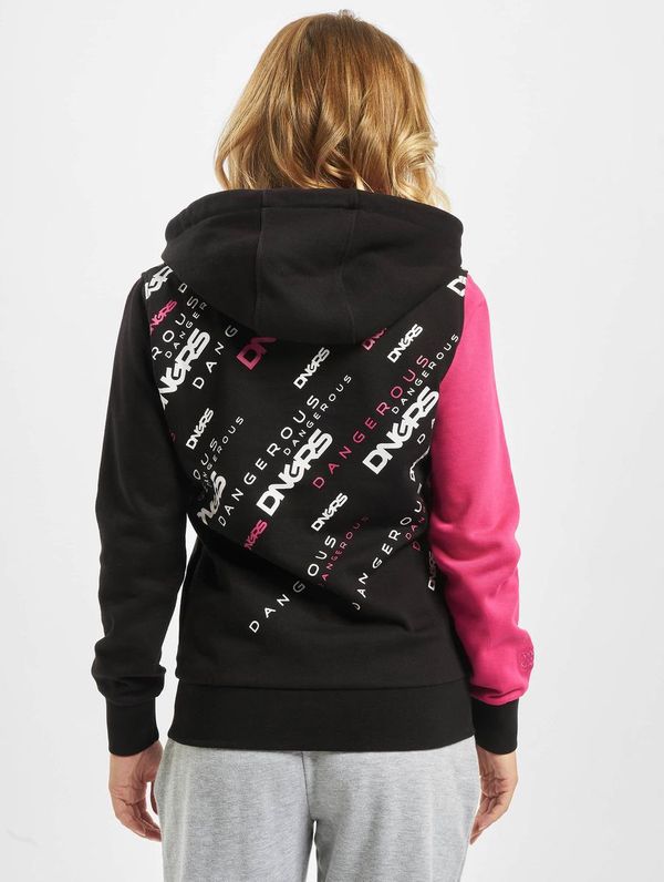 Dangerous DNGRS Down to Earth Hoody black/pink