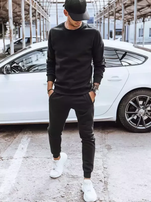 DStreet Dres męski ocieplany czarny Dstreet