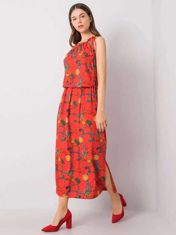 RUE PARIS Dress-CHA-SK-0621.28P-red