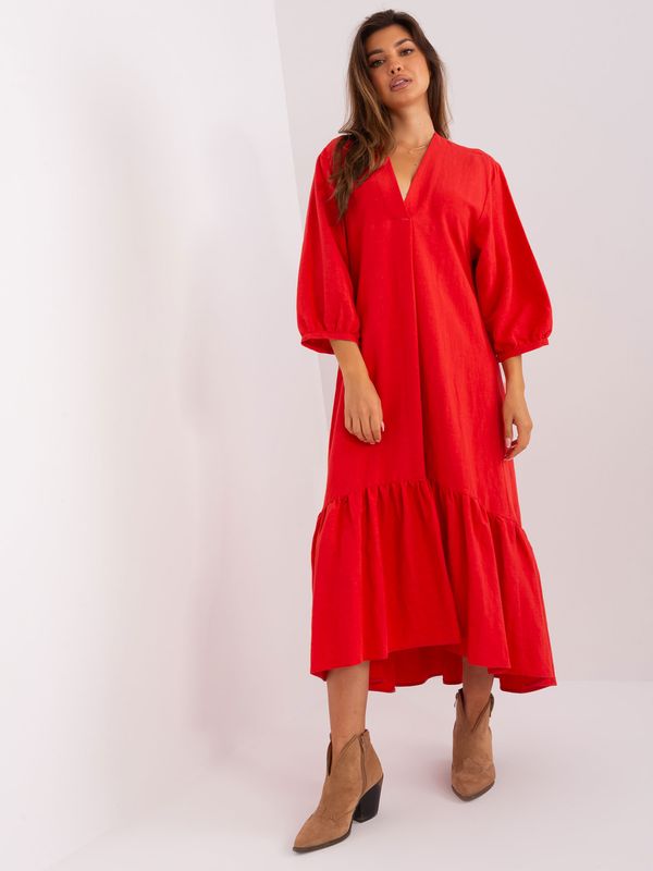 ZULUNA Dress-CHA-SK-9012.02P-red