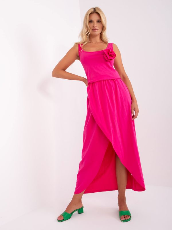Lily Rose Dress-EM-SK-820.06-fuchsia