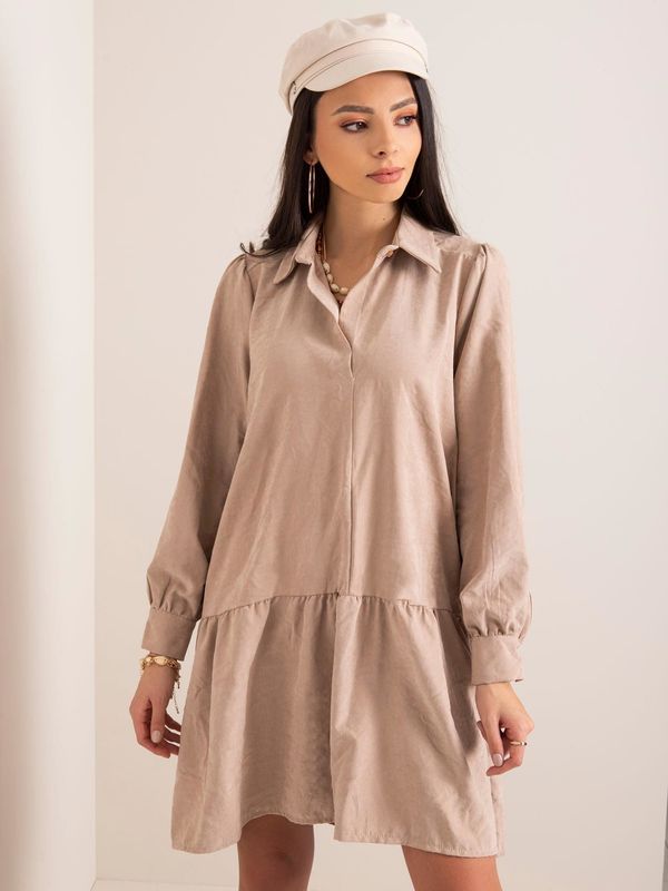 Factory Price Dress-EM-SK-L1018.39P-beige