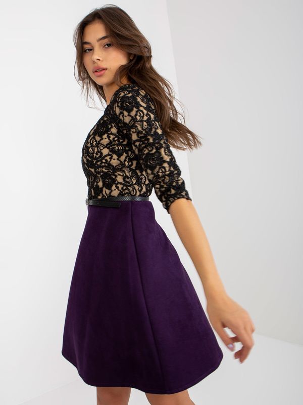 LAKERTA Dress-LK-SK-506582.04P-dark purple