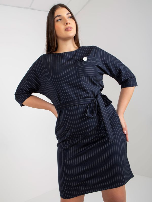 LAKERTA Dress-LK-SK-507724.10-navy blue